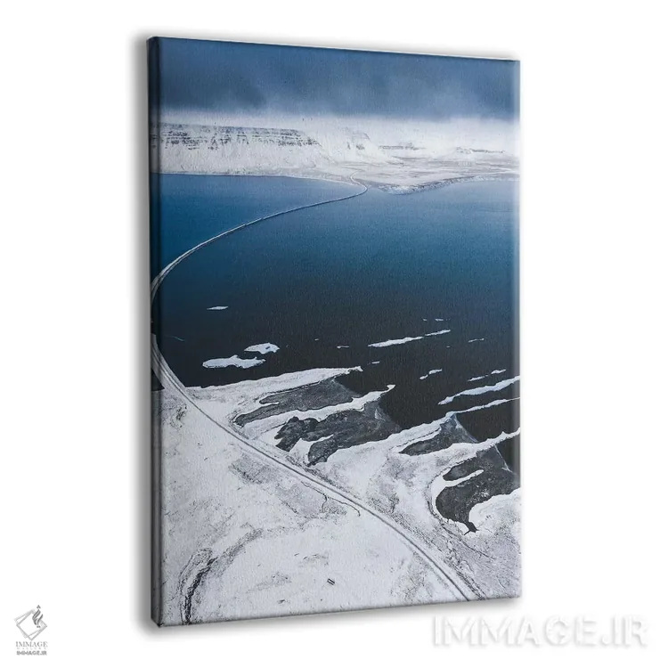 تابلو دکوراتیو جاده به شمال اثر جو شاتر - نمای پرسپکتیو محصول