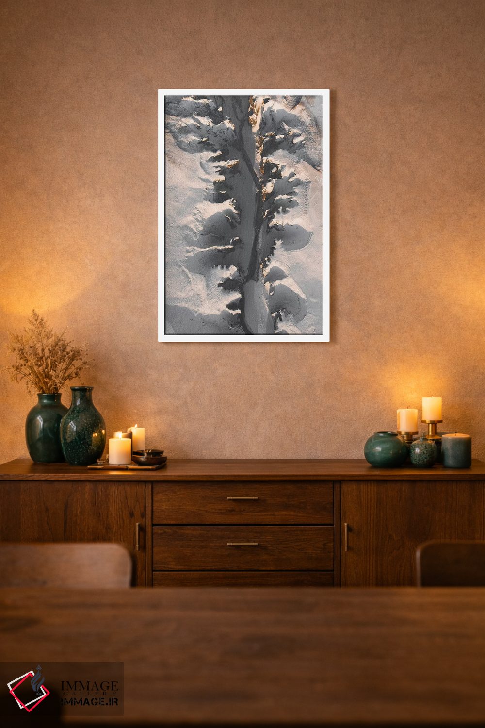 تابلو دکوراتیو عمل آب ۱ اثر جو شاتر - D1W