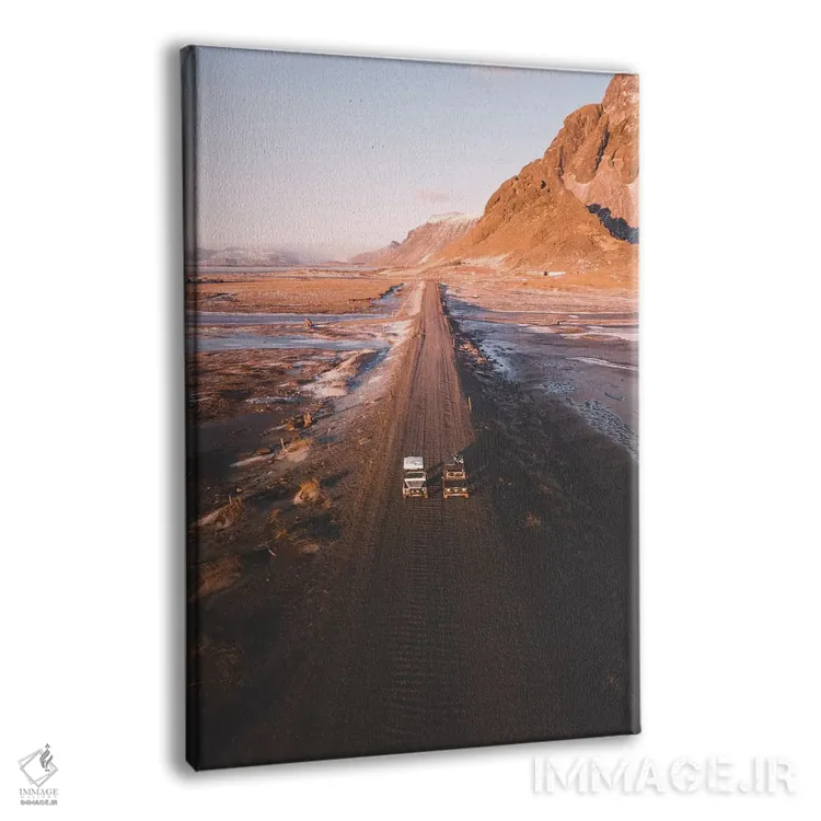 تابلو دکوراتیو دو نفر برای جاده اثر جو شاتر - نمای پرسپکتیو محصول