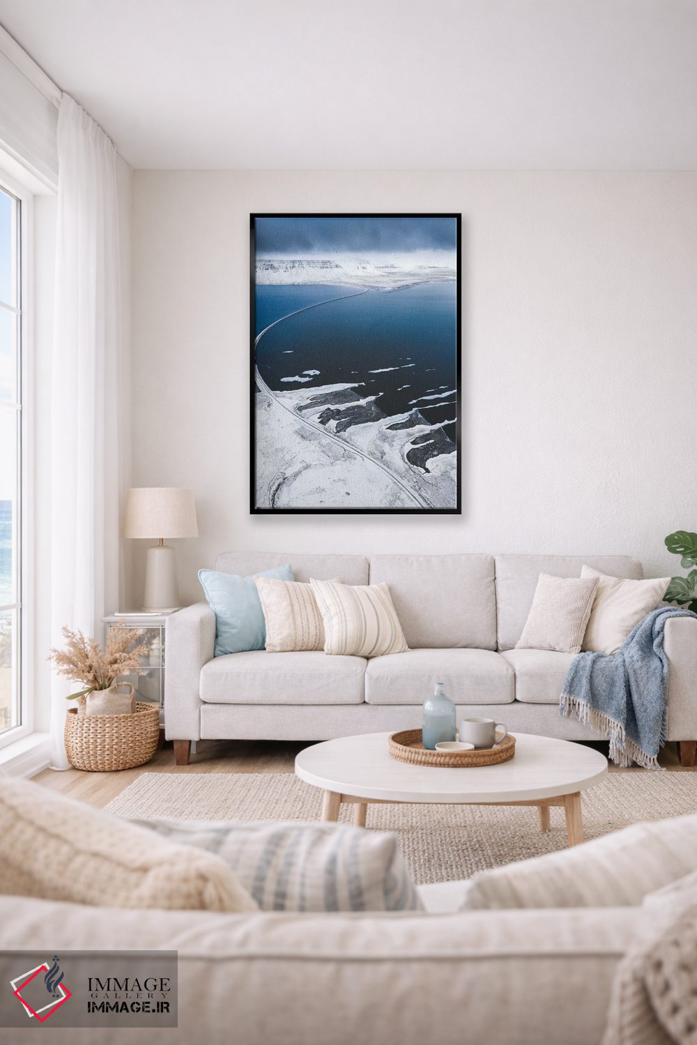 تابلو دکوراتیو جاده به شمال اثر جو شاتر - D1B