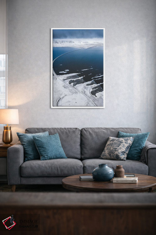 تابلو دکوراتیو جاده به شمال اثر جو شاتر - D3W
