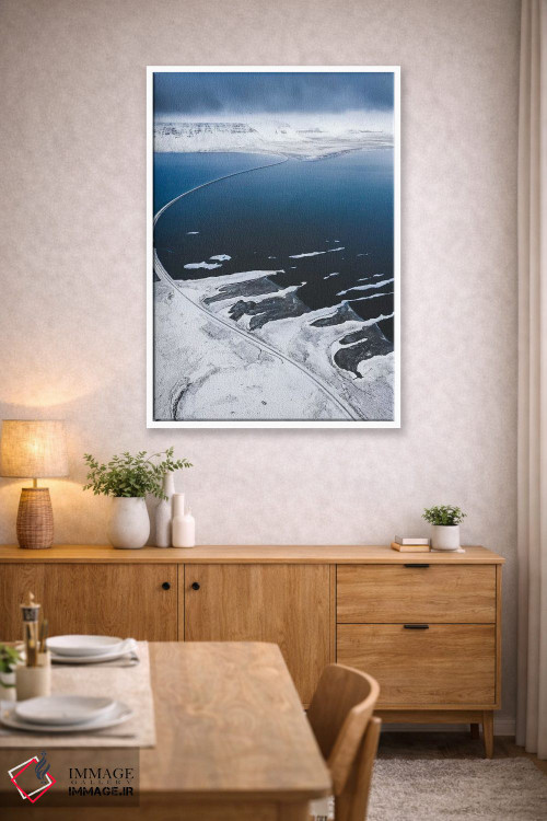 تابلو دکوراتیو جاده به شمال اثر جو شاتر - D2W