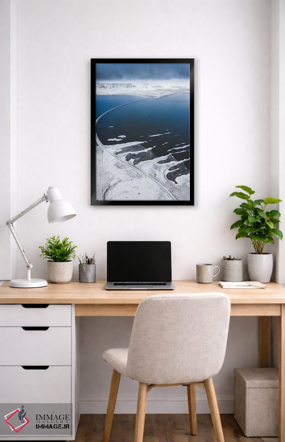 تابلو دکوراتیو جاده به شمال اثر جو شاتر - D5B