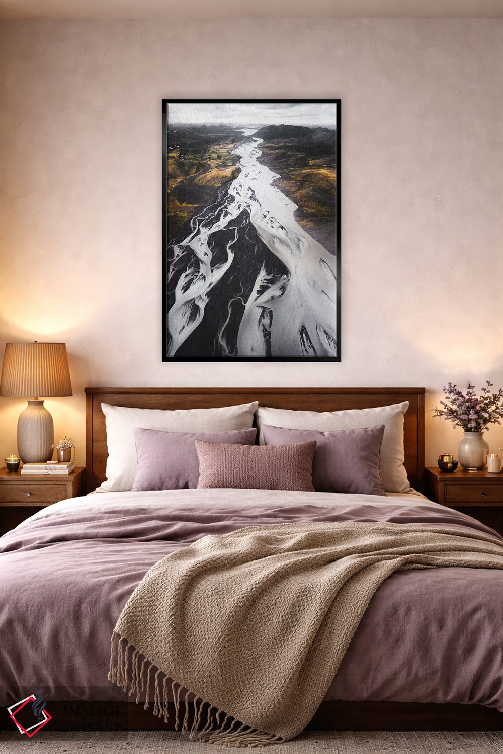 تابلو دکوراتیو رودخانه بزرگ اثر جو شاتر - D4B