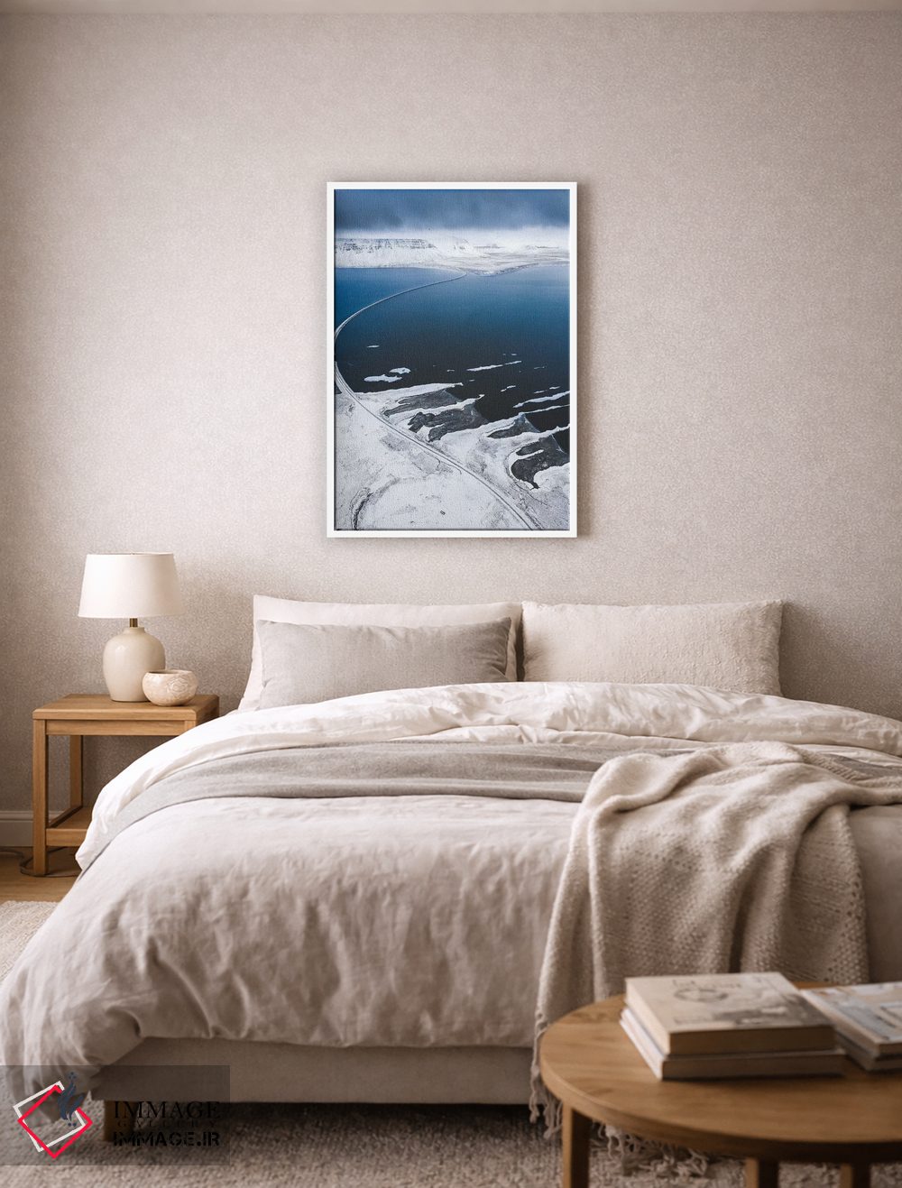تابلو دکوراتیو جاده به شمال اثر جو شاتر - D6W