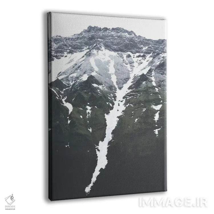 تابلو دکوراتیو برف در حال فرود اثر جو شاتر - نمای پرسپکتیو محصول