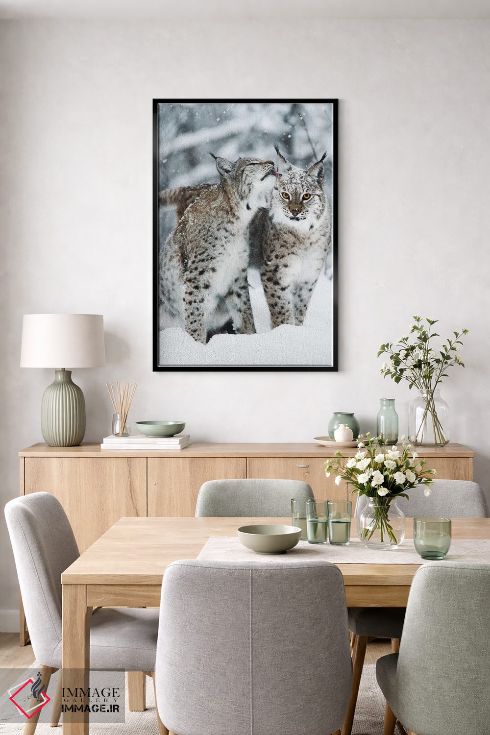 تابلو دکوراتیو باهم بودن اثر جو شاتر - D6B