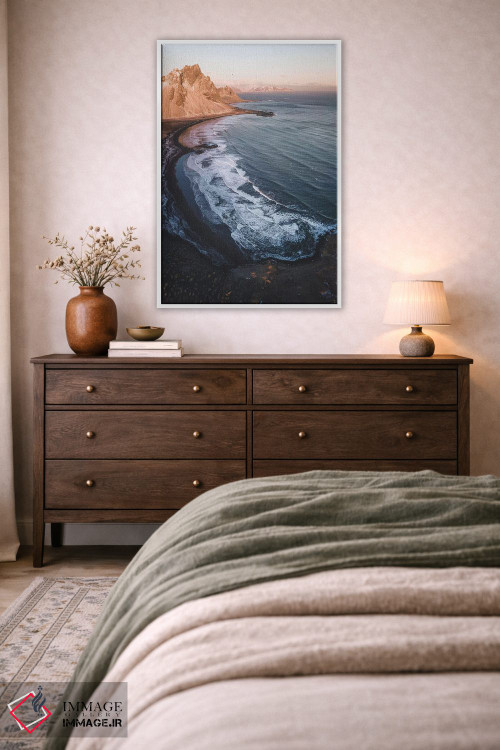 تابلو دکوراتیو شاخ غربی اثر جو شاتر - D3W