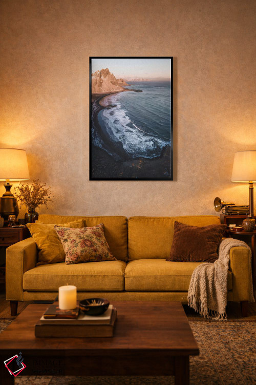 تابلو دکوراتیو شاخ غربی اثر جو شاتر - D4B