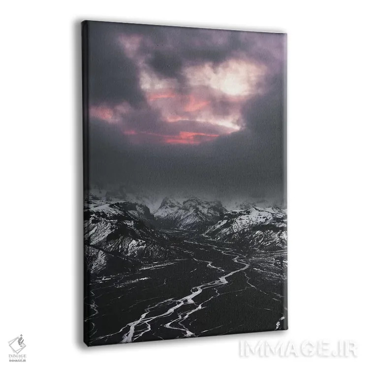 تابلو دکوراتیو نور زمستانی اثر جو شاتر - نمای پرسپکتیو محصول