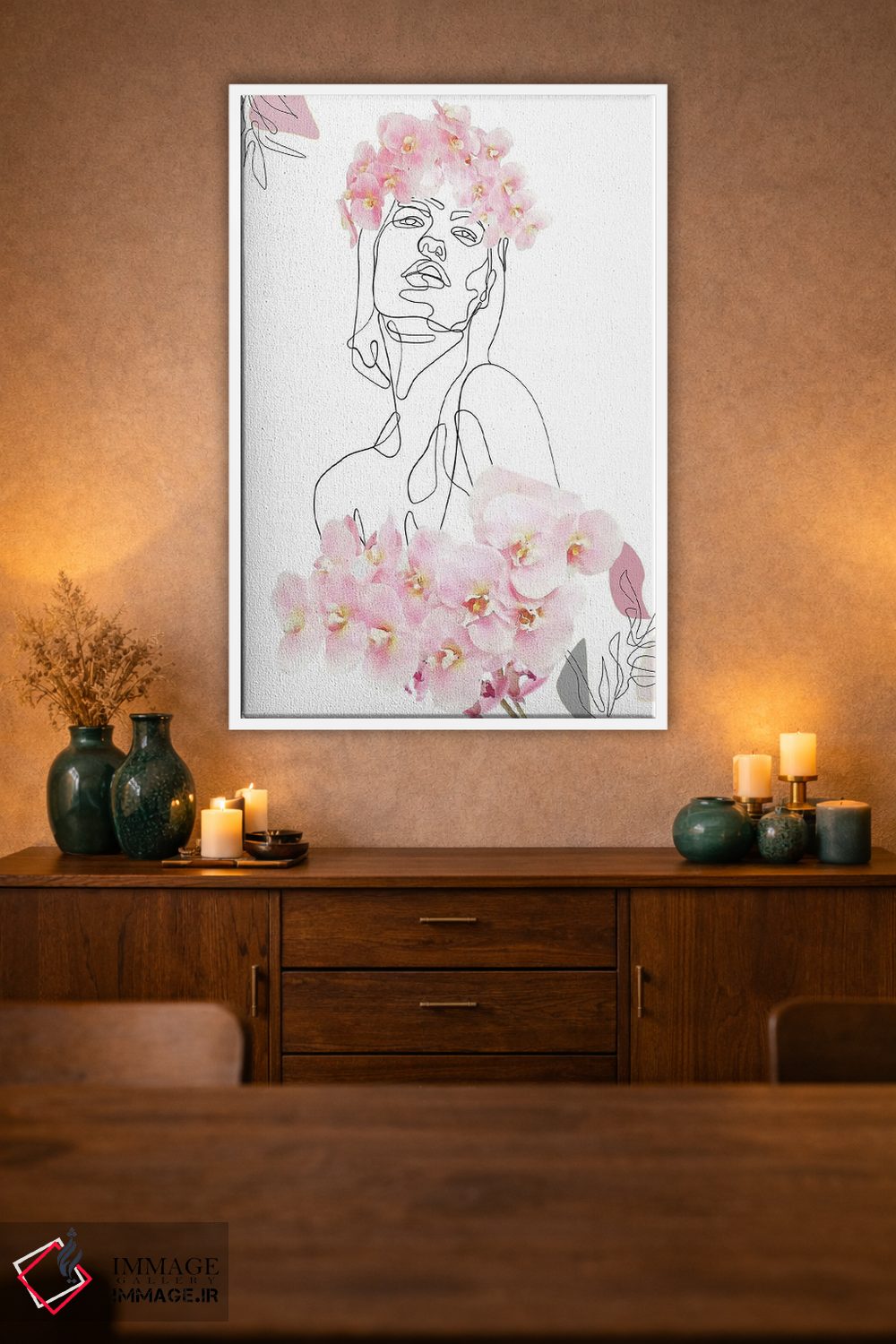 تابلو مینیمال امیدهای بزرگ اثر جسی کیث - D1W