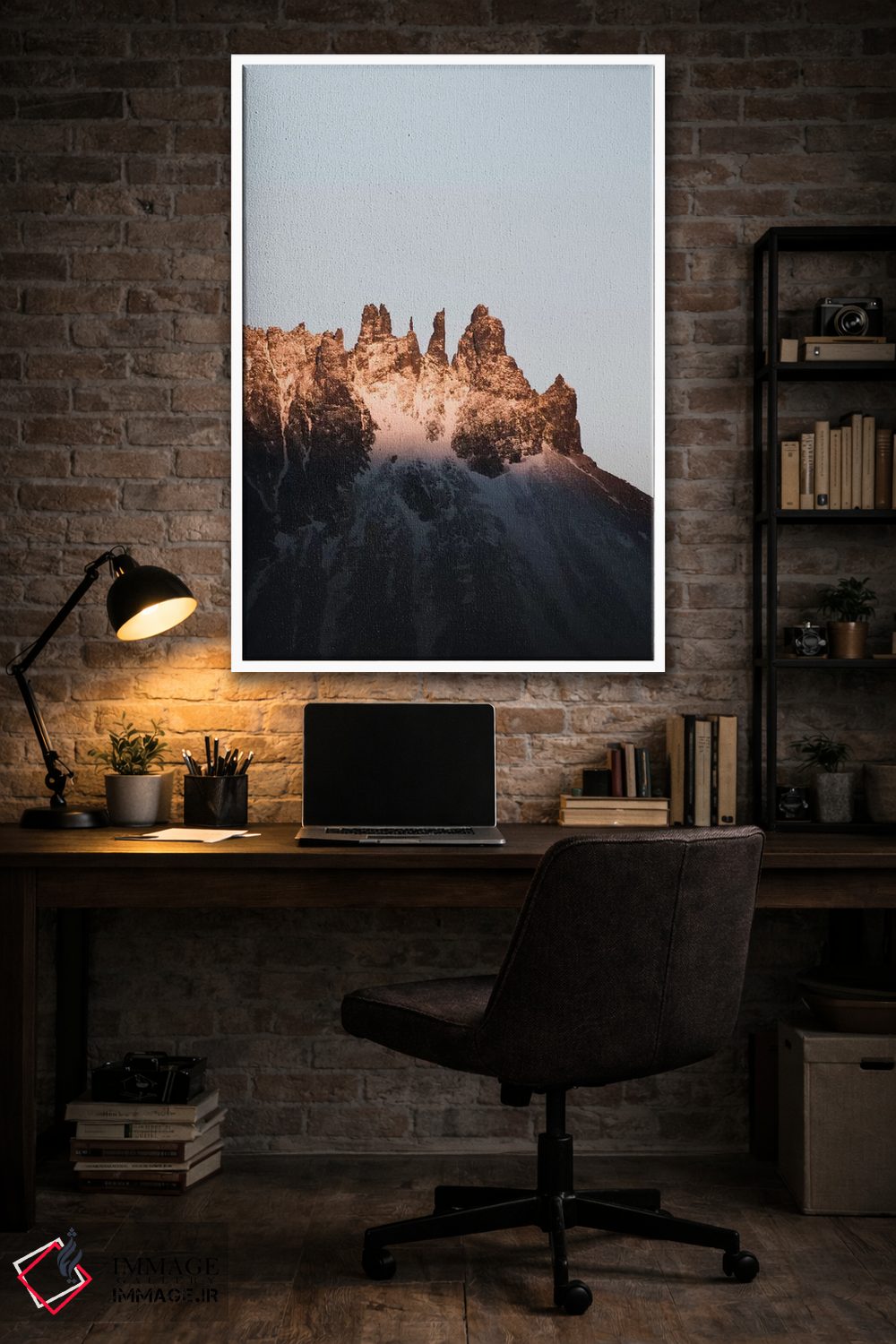 تابلو دکوراتیو انگشتان زمستانی اثر جو شاتر - D4W