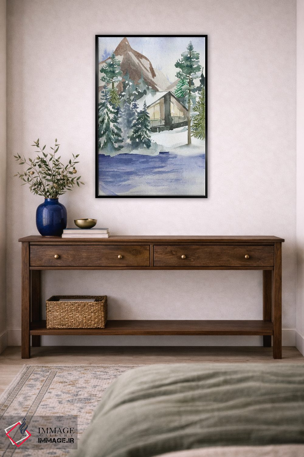 تابلو دکوراتیو کلبه پنهان ۱ اثر جسی کیث - D5B