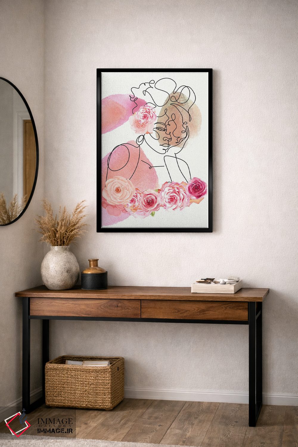 تابلو مینیمال رشد زیبا ۲ اثر جسی کیث - D4B