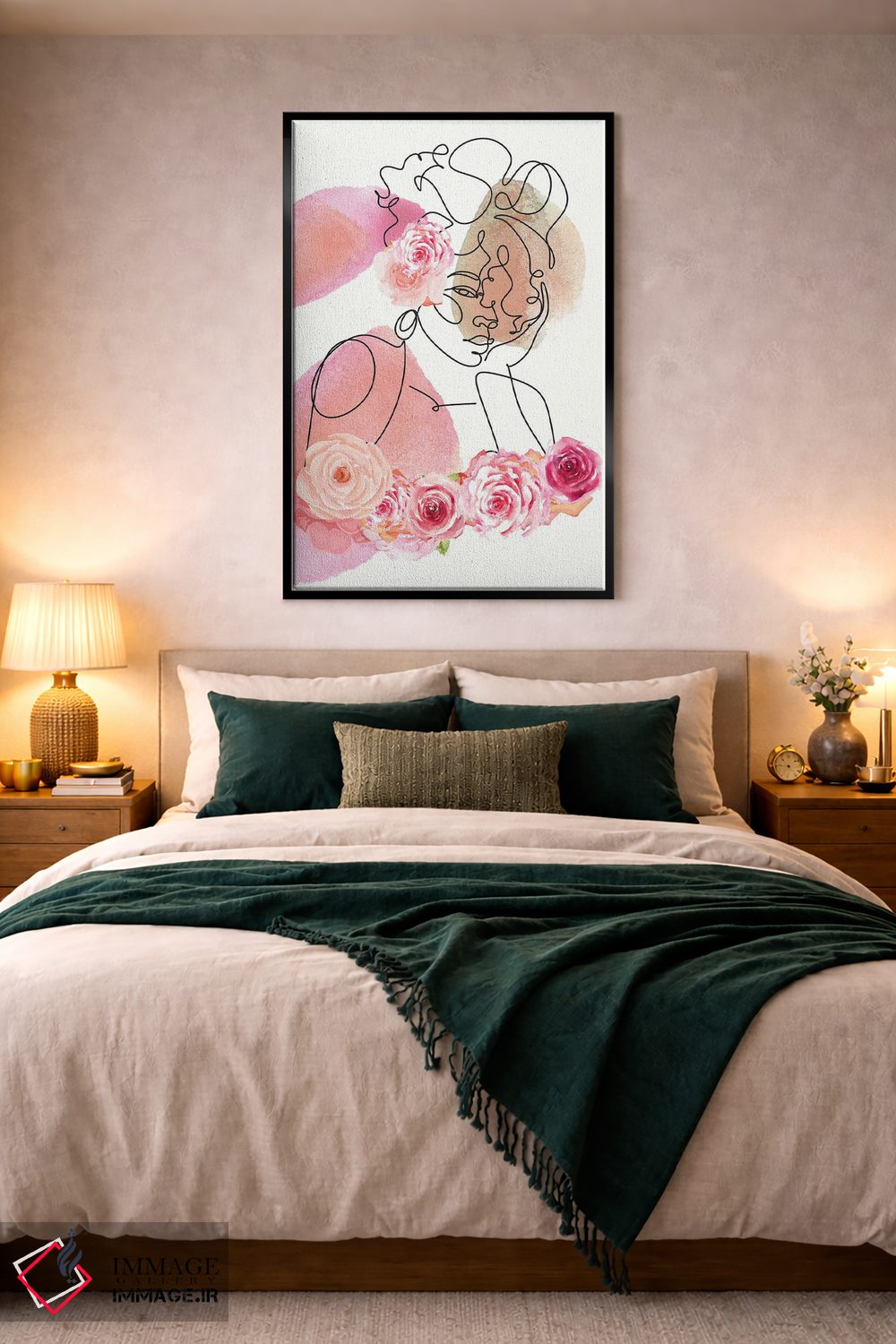 تابلو مینیمال رشد زیبا ۲ اثر جسی کیث - D5B