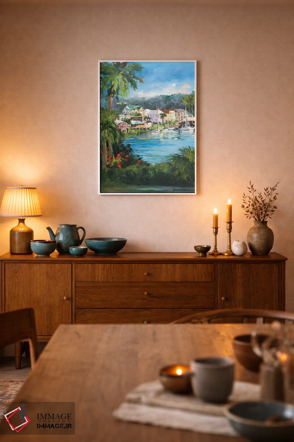 تابلو دکوراتیو فرار اثر جین اسلیوکا - D5W