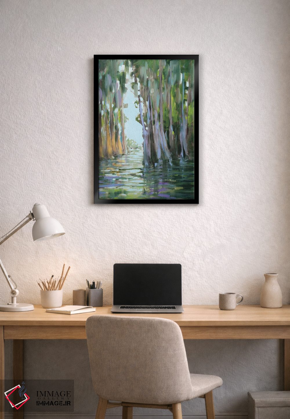 تابلو دکوراتیو فرار به مناطق گرمسیری اثر جین اسلیوکا - D1B