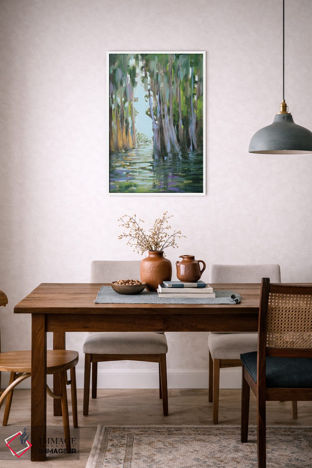 تابلو دکوراتیو فرار به مناطق گرمسیری اثر جین اسلیوکا - D6W