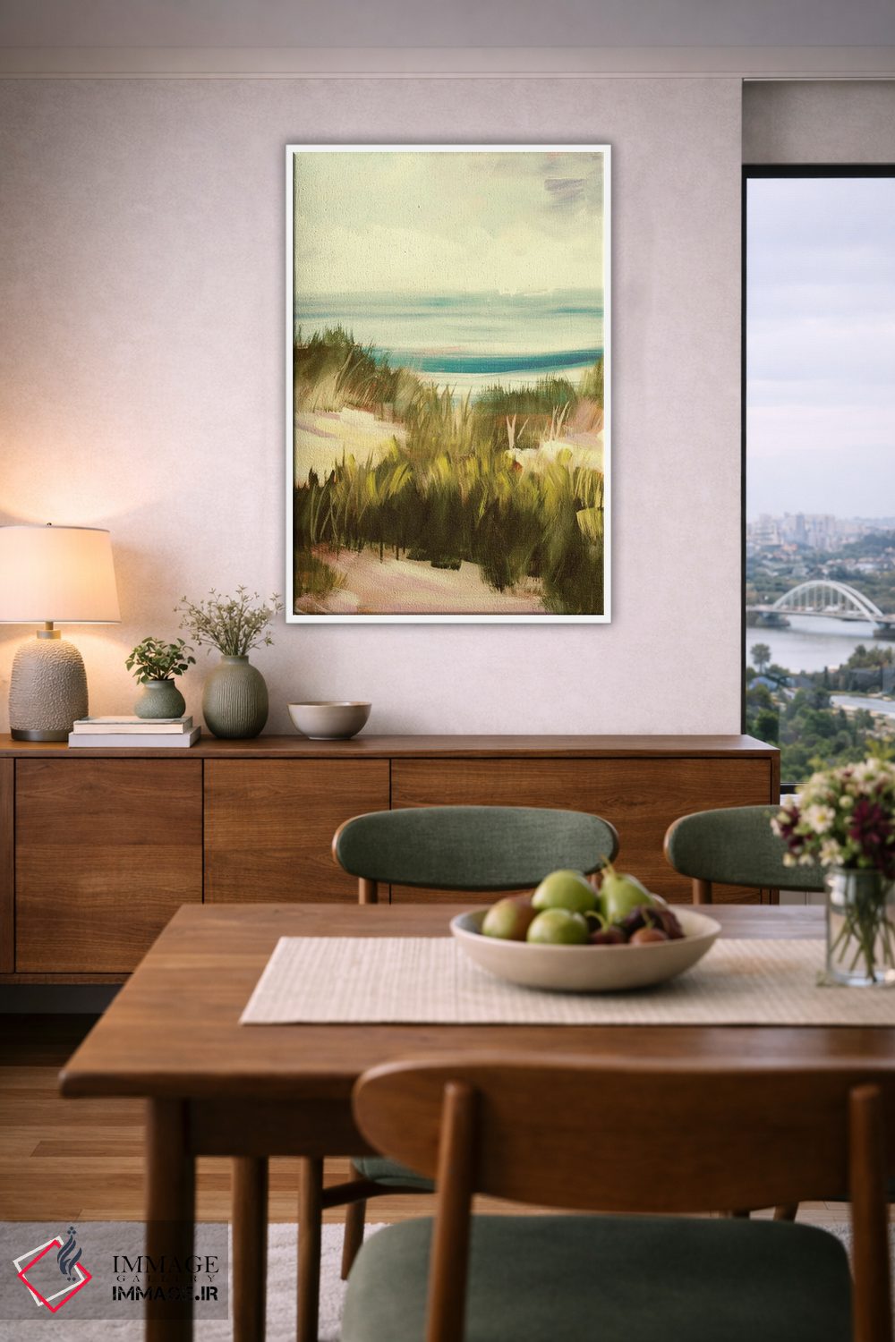 تابلو دکوراتیو علف دریایی اثر جین اسلیوکا - D6W