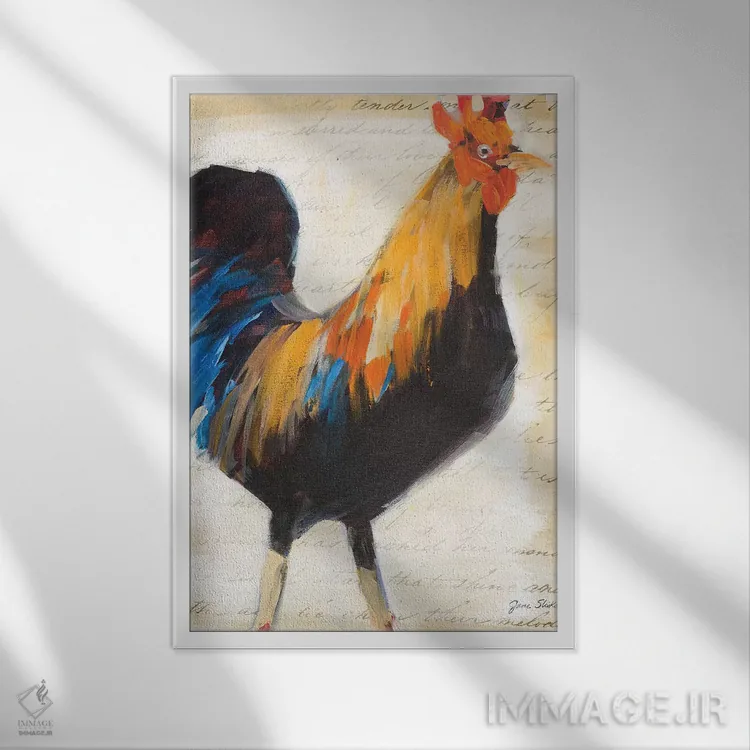 تابلو دکوراتیو صبح دل انگیز I اثر جین اسلیوکا - نمای قابدار سفید