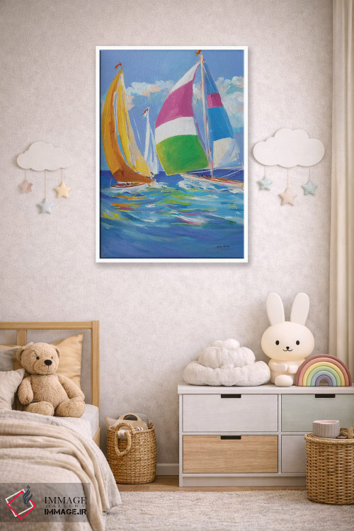 تابلو دکوراتیو بادبان برافراشته II اثر جین اسلیوکا - D4W