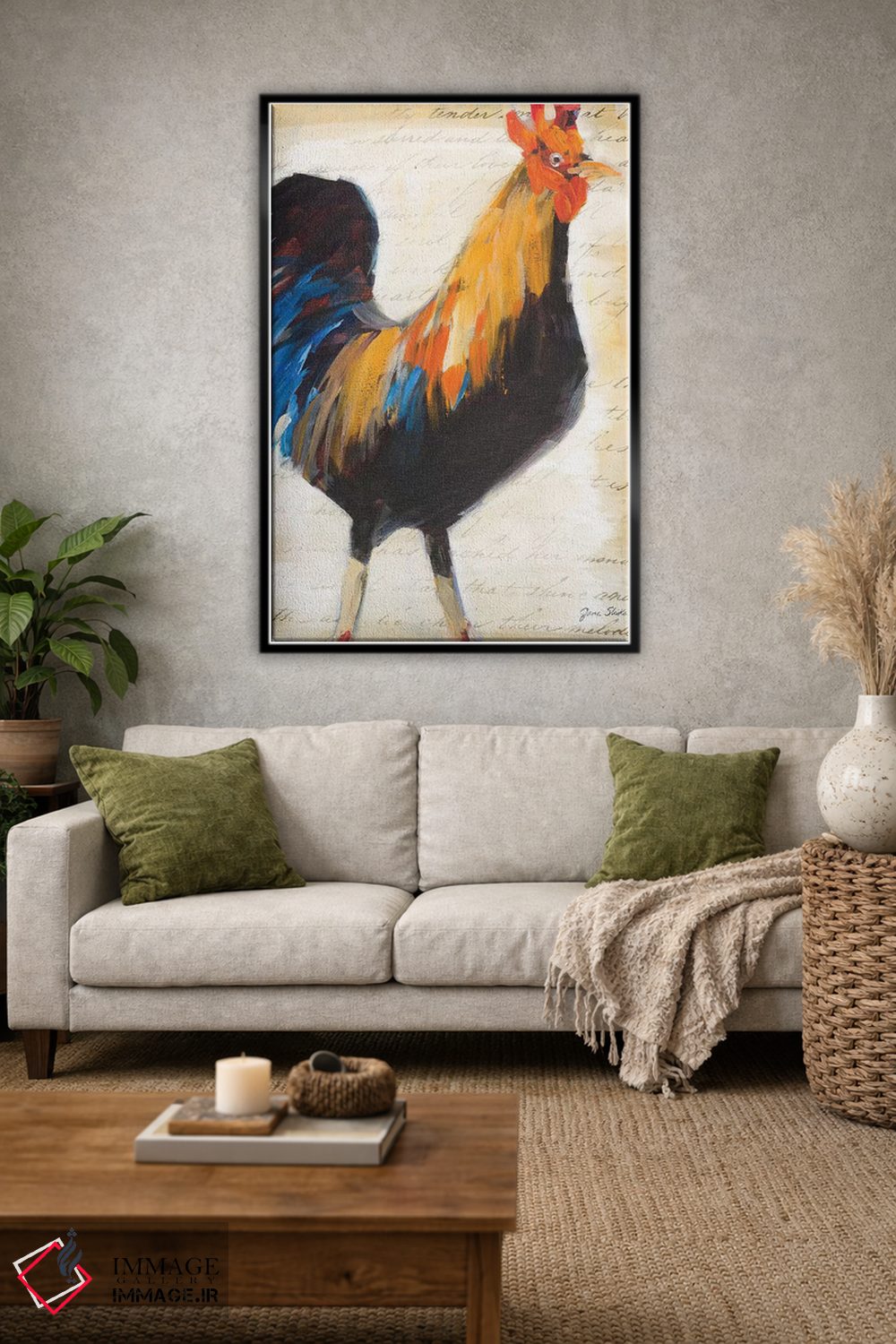 تابلو دکوراتیو صبح دل انگیز I اثر جین اسلیوکا - D2B