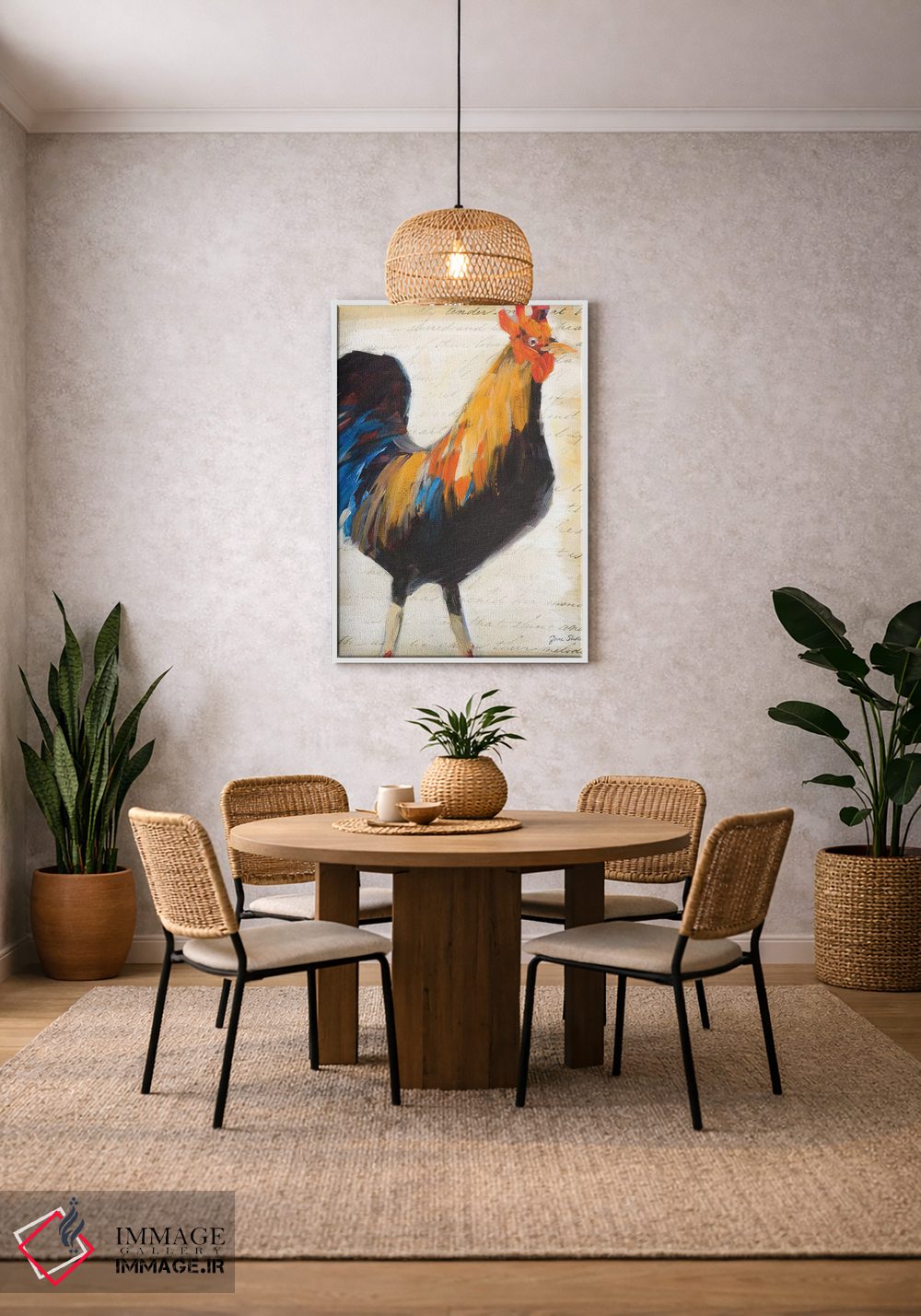 تابلو دکوراتیو صبح دل انگیز I اثر جین اسلیوکا - D3W