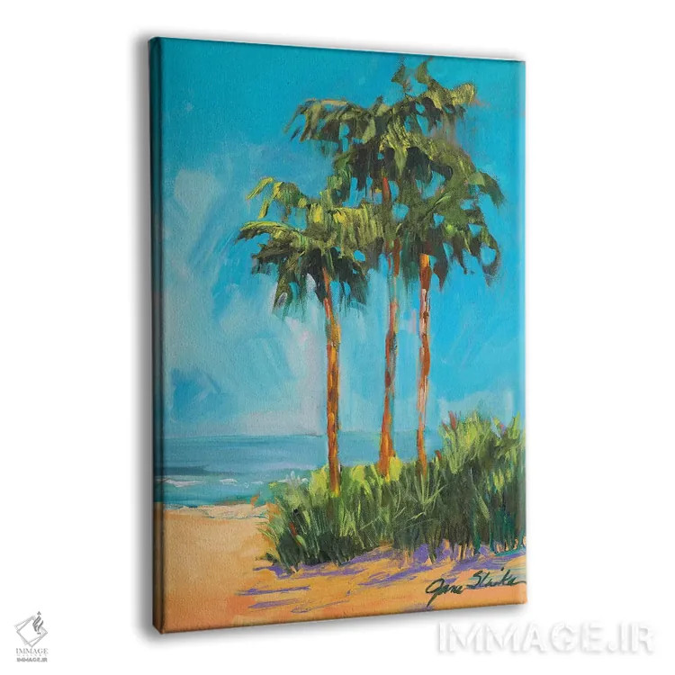 تابلو دکوراتیو تنهایی I اثر جین اسلیوکا - نمای پرسپکتیو محصول