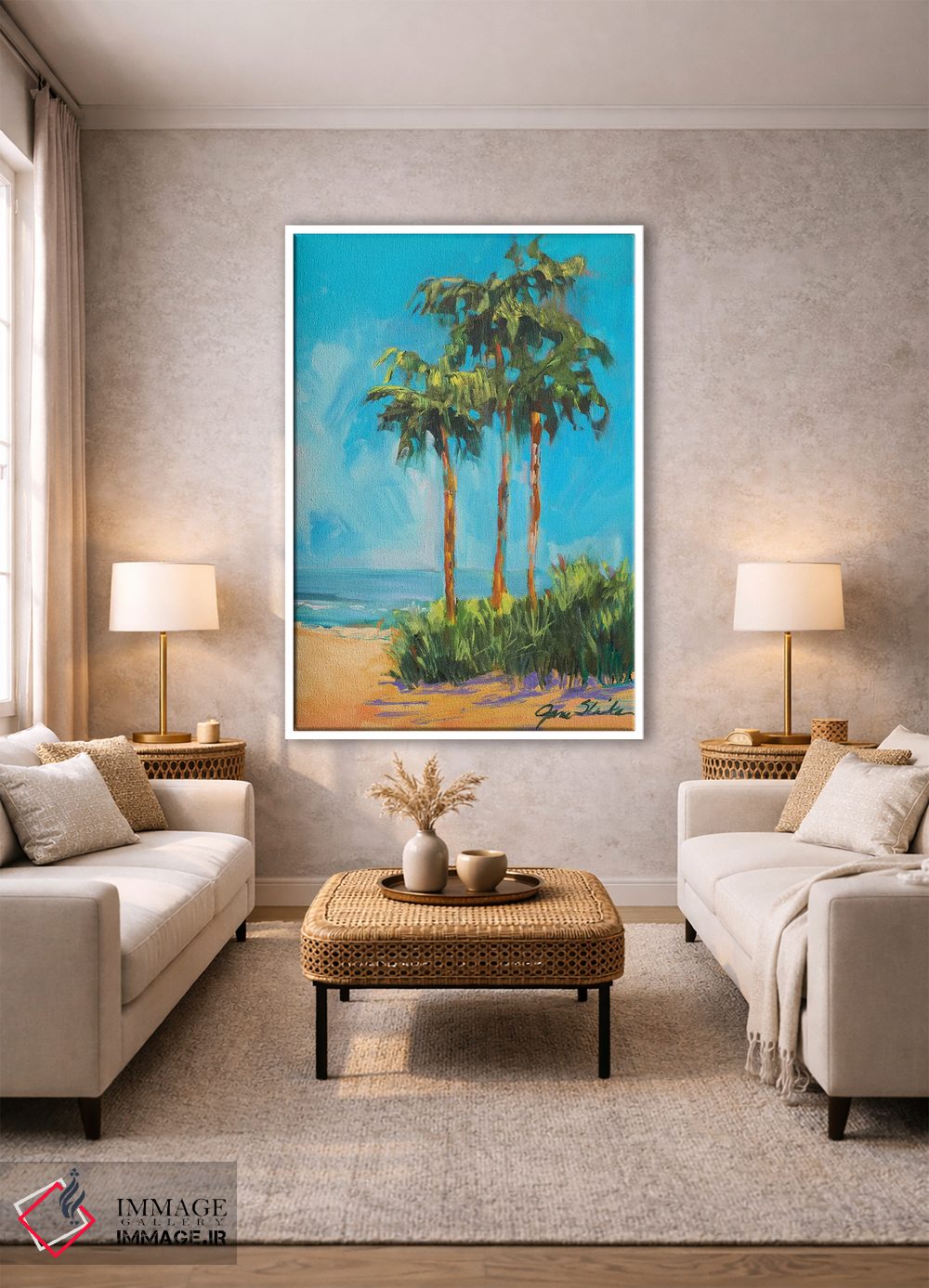 تابلو دکوراتیو تنهایی I اثر جین اسلیوکا - D1W