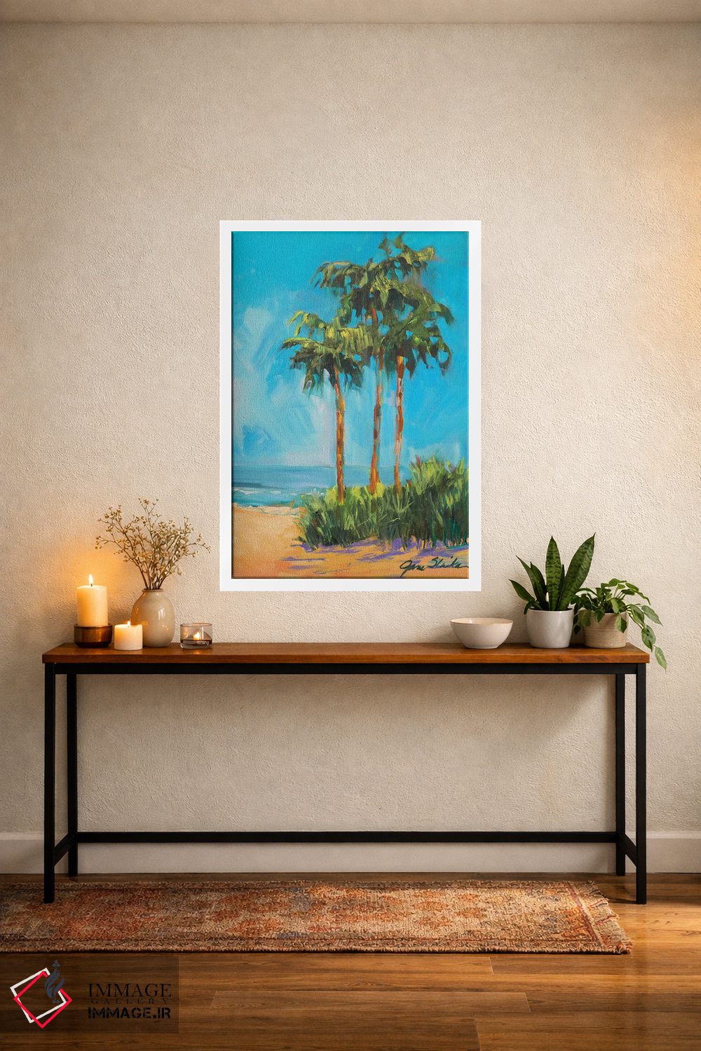 تابلو دکوراتیو تنهایی I اثر جین اسلیوکا - D4W