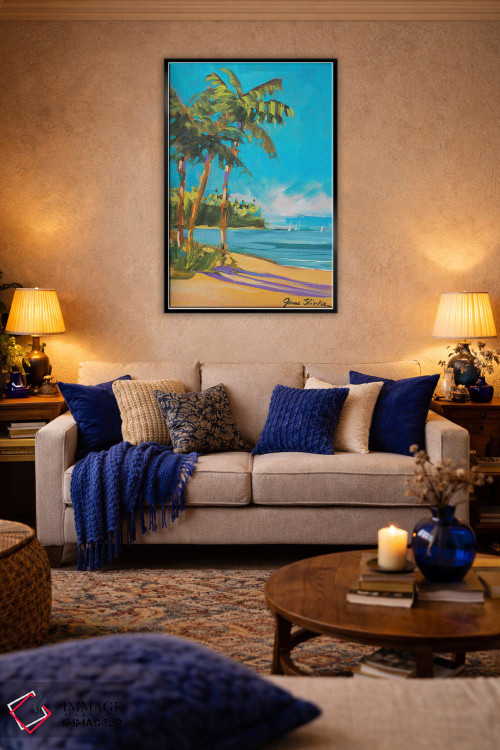 تابلو دکوراتیو تنهایی II اثر جین اسلیوکا - D6B