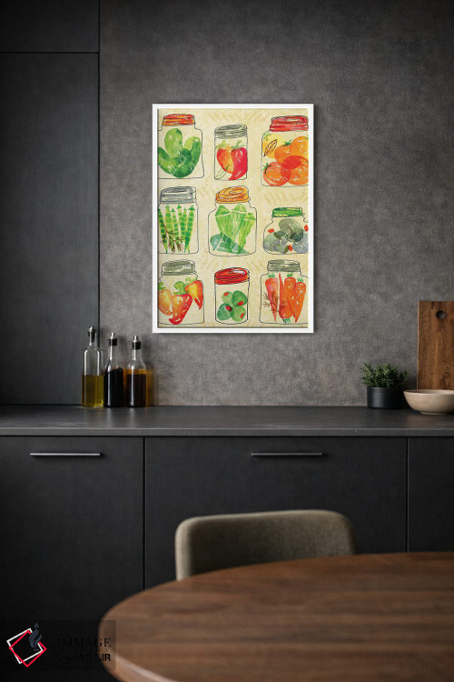 تابلو دکوراتیو تازگی باغ I اثر جسیکا ویبل - D1W