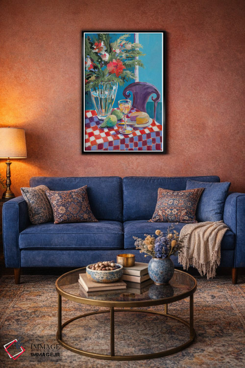 تابلو دکوراتیو میز یک نفره اثر جین اسلیوکا - D3B