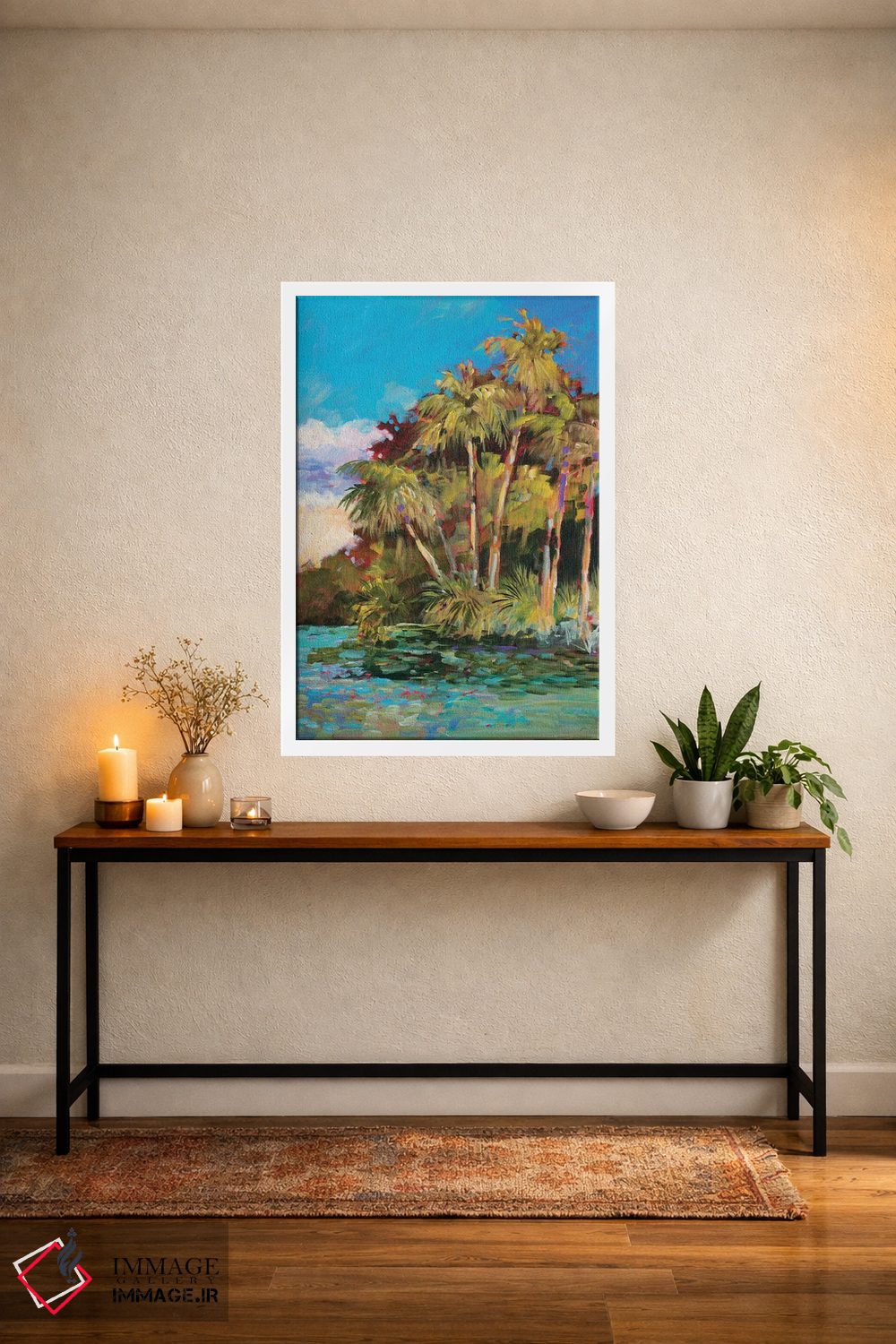 تابلو دکوراتیو سمت گرمسیری شهر اثر جین اسلیوکا - D2W