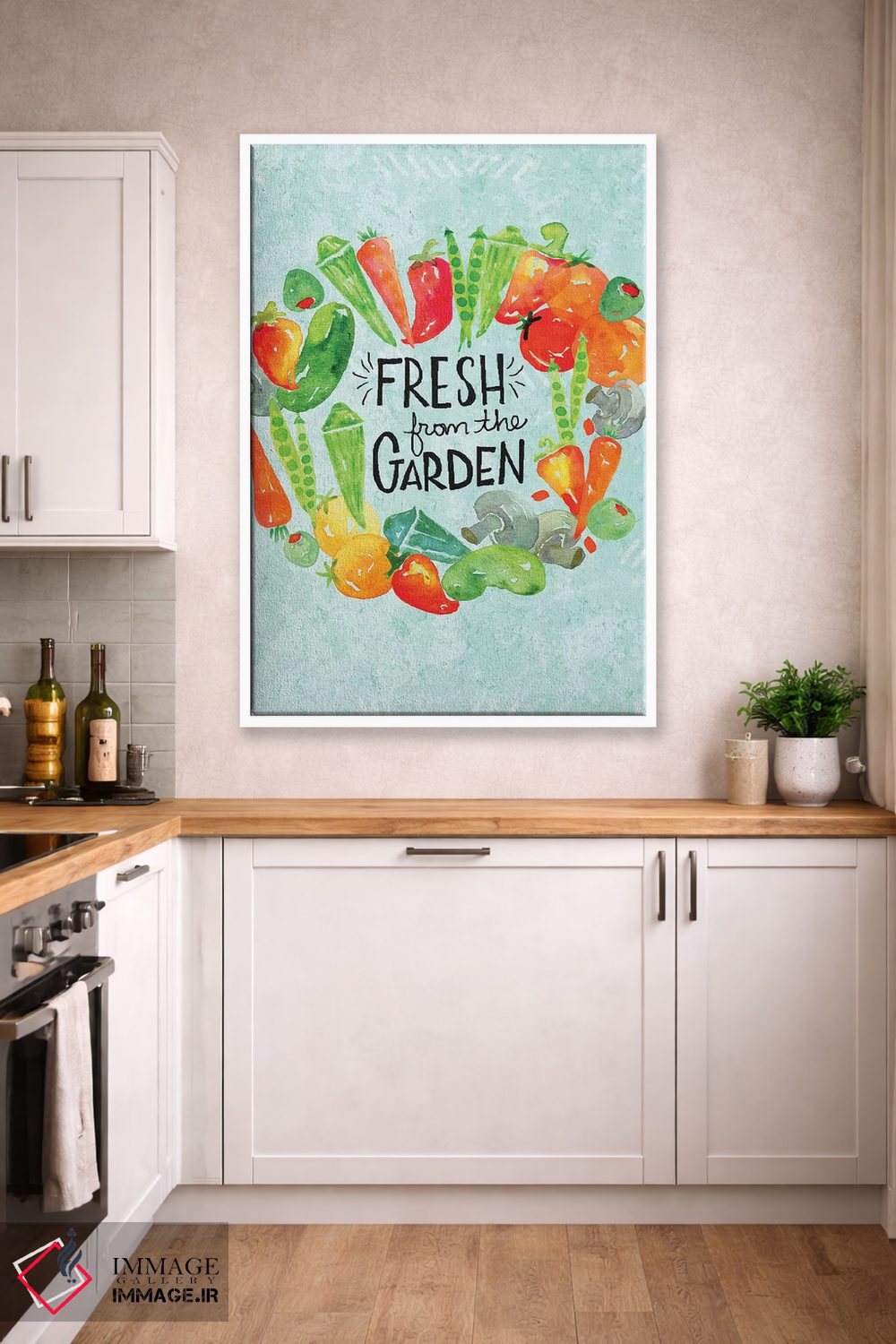 تابلو دکوراتیو تازگی باغ II اثر جسیکا ویبل - D3W