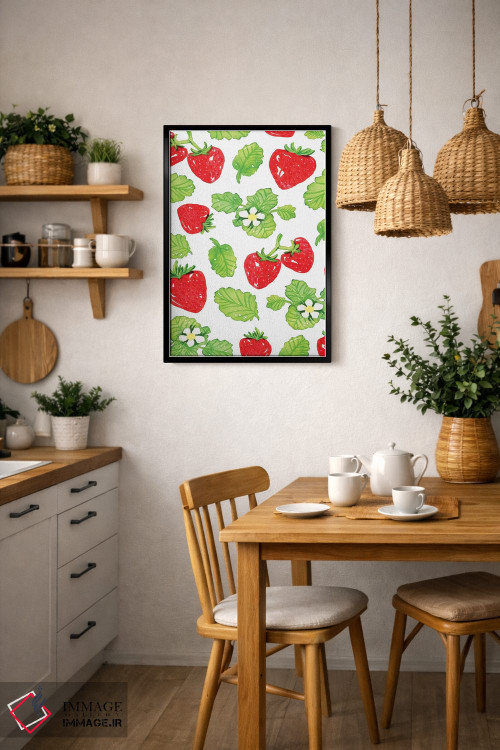 تابلو دکوراتیو میوه آبرنگی I اثر جسیکا ویبل - D6B