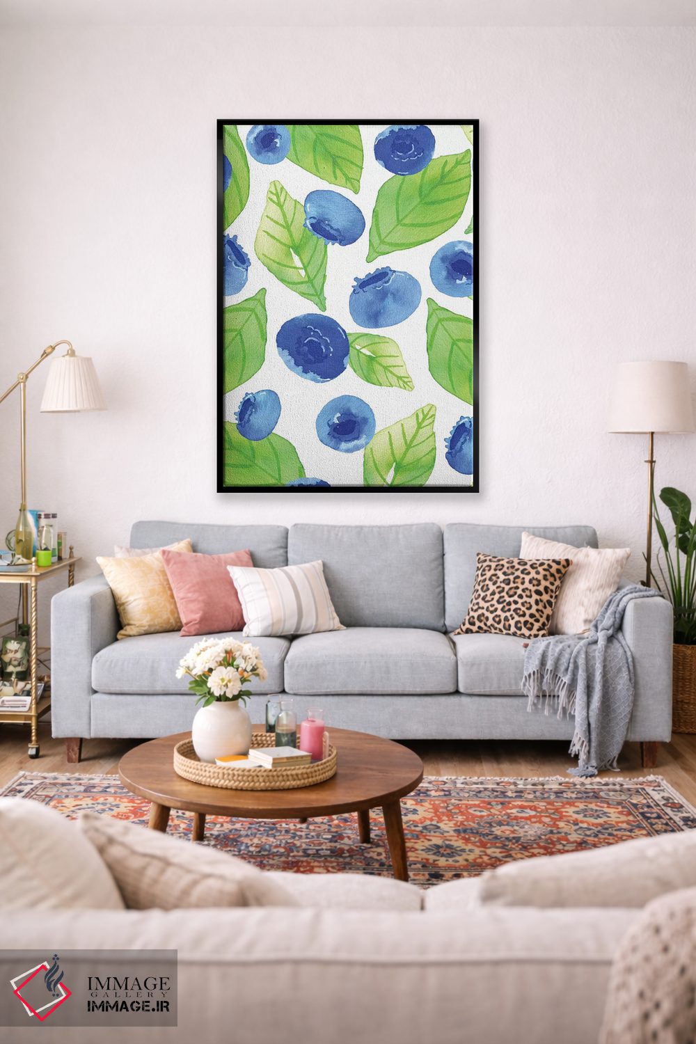 تابلو دکوراتیو میوه آبرنگی II اثر جسیکا ویبل - D2B