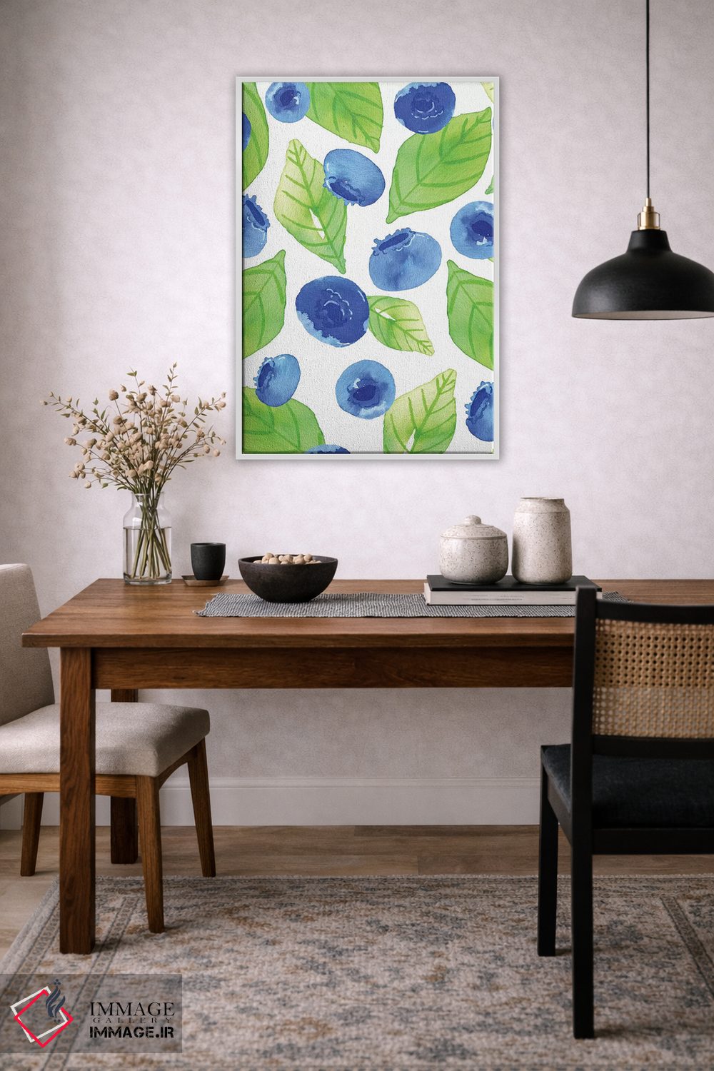 تابلو دکوراتیو میوه آبرنگی II اثر جسیکا ویبل - D3W