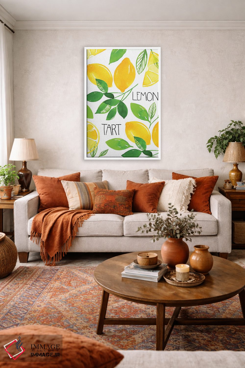 تابلو دکوراتیو میوه آبرنگی III اثر جسیکا ویبل - D3W