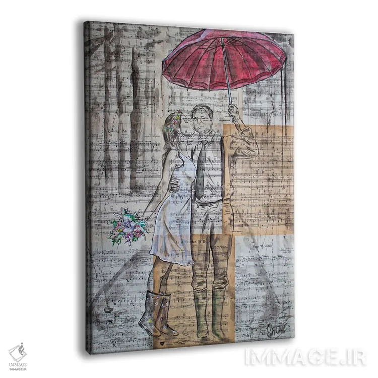 تابلو دکوراتیو روز خوش شانس اثر جیسون سوو - نمای پرسپکتیو محصول