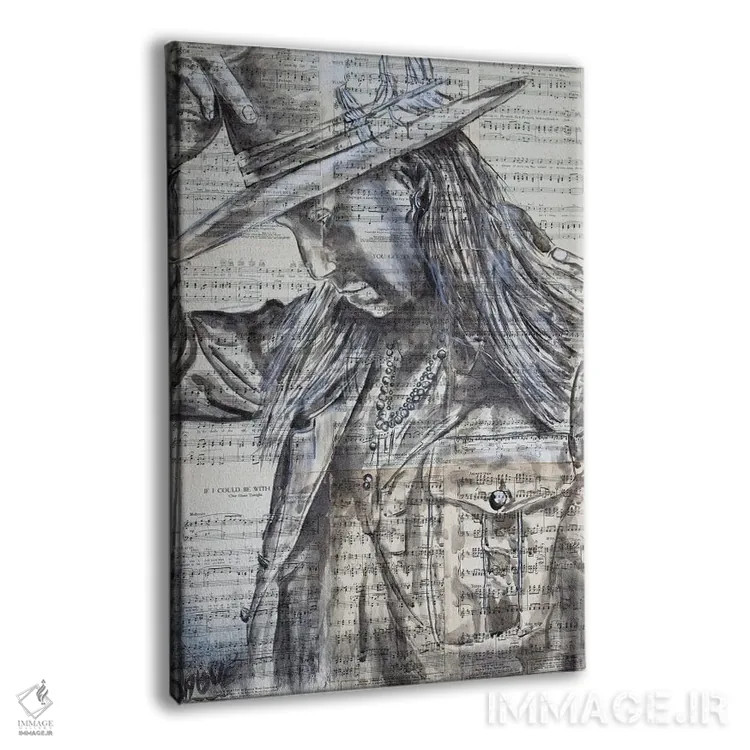 تابلو دکوراتیو یاغی اثر جیسون سوو - نمای پرسپکتیو محصول