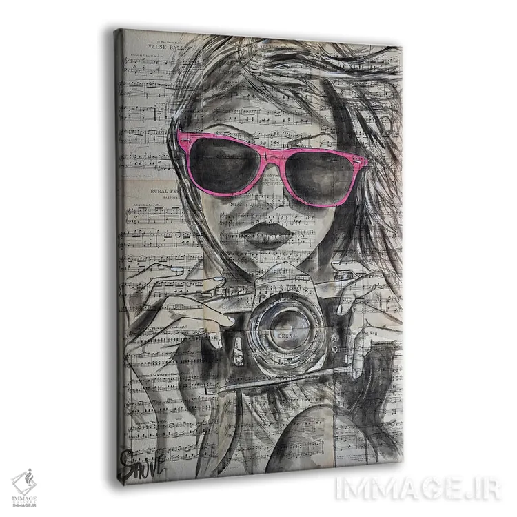 تابلو دکوراتیو روزهای تابستانی اثر جیسون سوو - نمای پرسپکتیو محصول