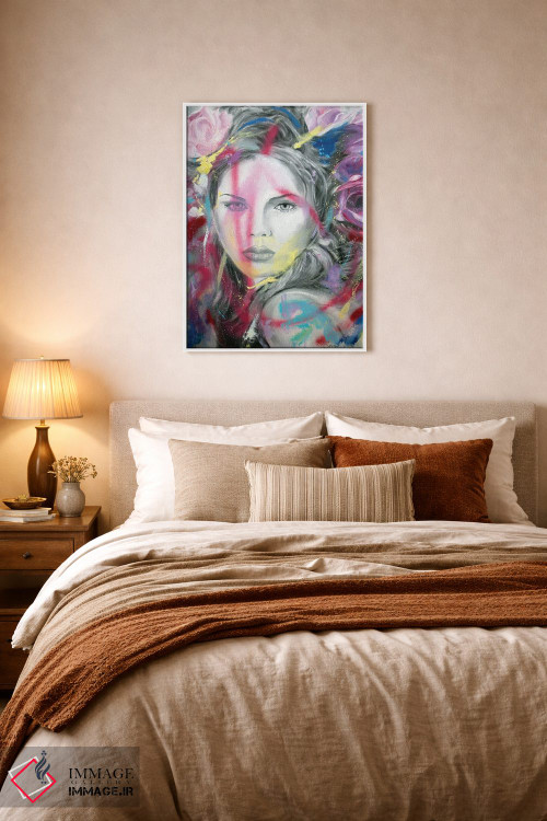 تابلو دکوراتیو دیوونه توام اثر جیسون سوو - D4W