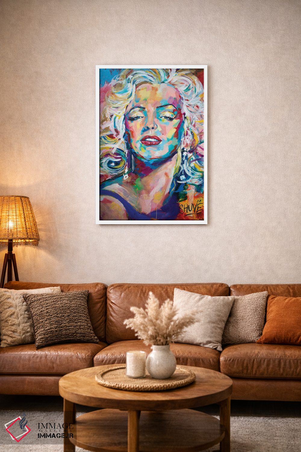 تابلو دکوراتیو مرلین مونرو اثر جیسون سوو - D2W