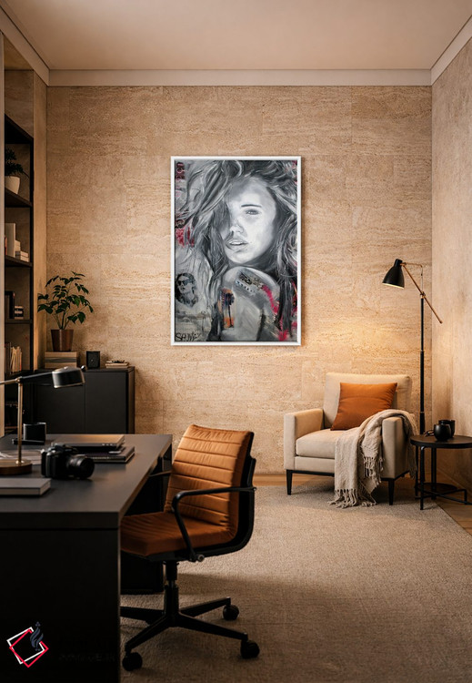 تابلو دکوراتیو بوسه خورشید اثر جیسون سوو - D6W