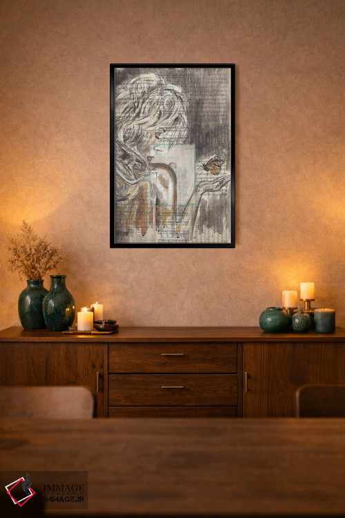 تابلو دکوراتیو دختر رویایی اثر جیسون سوو - D2B