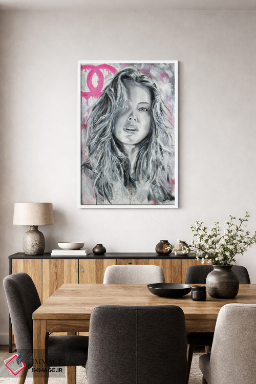 تابلو دکوراتیو دختر مدگرا اثر جیسون سوو - D3W