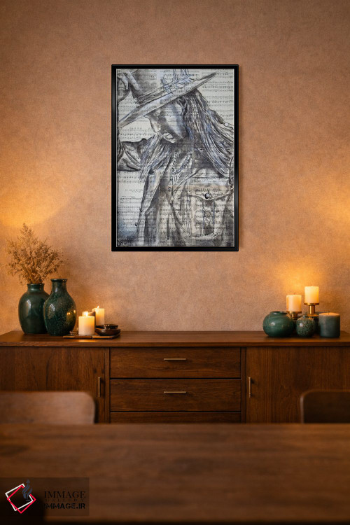 تابلو دکوراتیو یاغی اثر جیسون سوو - D2B