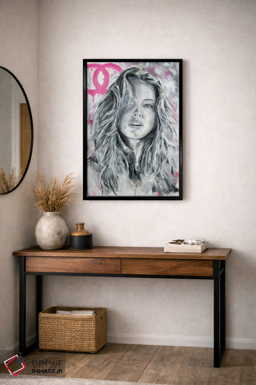 تابلو دکوراتیو دختر مدگرا اثر جیسون سوو - D5B