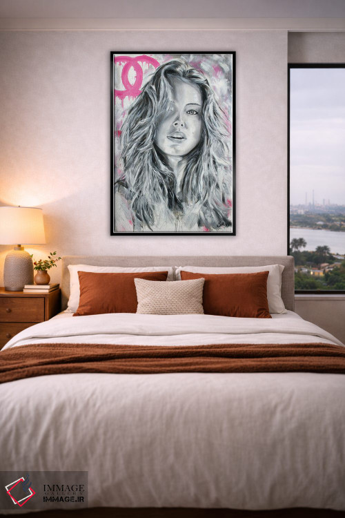 تابلو دکوراتیو دختر مدگرا اثر جیسون سوو - D6B